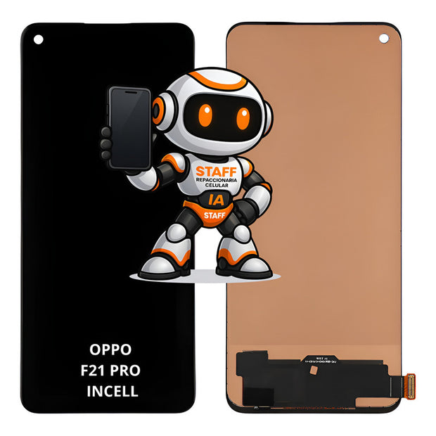 Pantalla Compatible Oppo F21 Pro Incell Alta Calidad Premium Negro