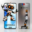 Pantalla Compatible Motorola G64  Alta Calidad Premium Negro