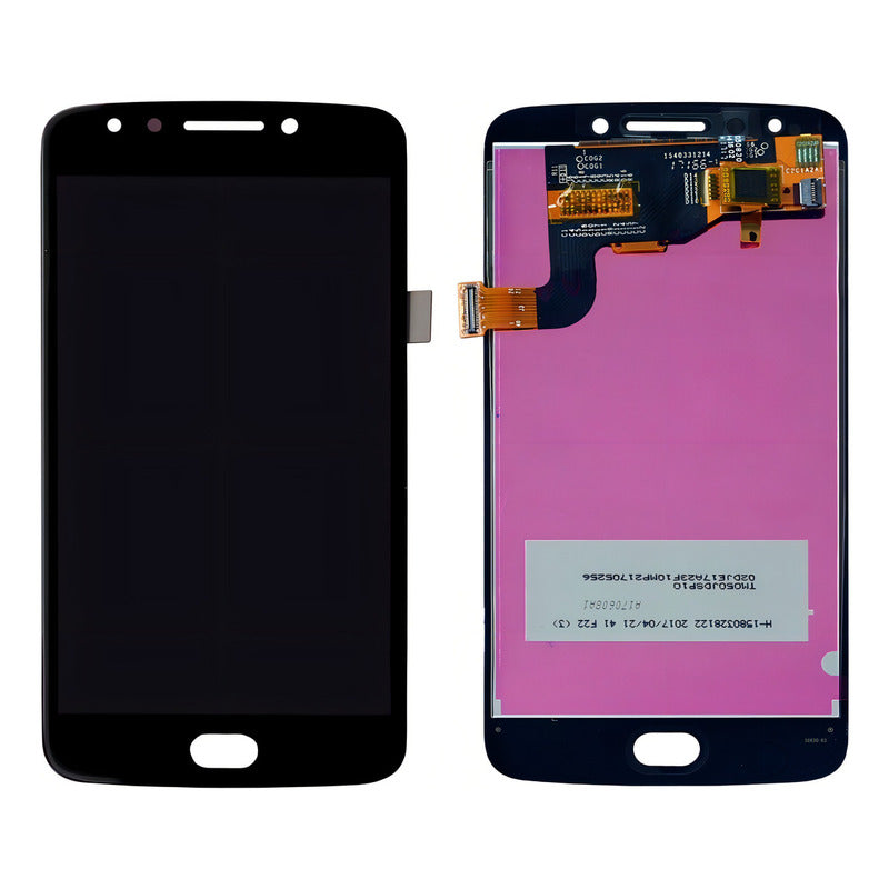 Pantalla Táctil Frontal Compatible Con Moto E4 Xt1762 Xt1763, Color Negro