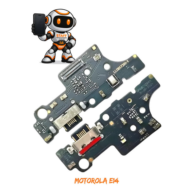 Placa De Carga Motorola Moto E14 5p68c24651 Xt2421-12