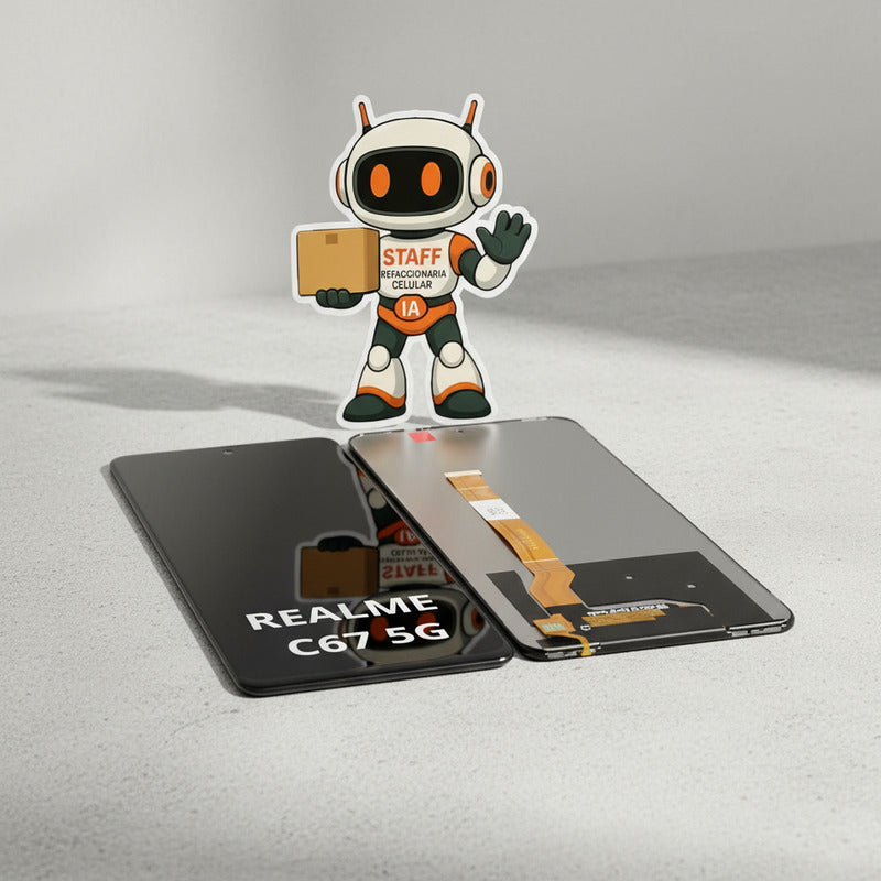 Pantalla Compatible Realme C67 5g Alta Calidad Premium Negro