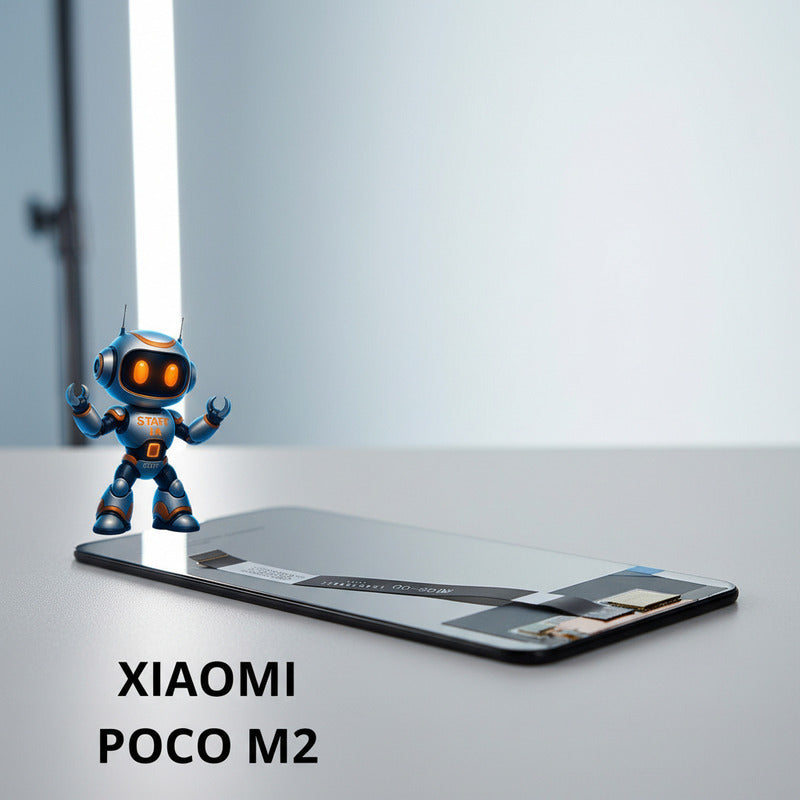 Pantalla  Compatible Xiaomi Poco M2 Alta Calidad Premium Negro