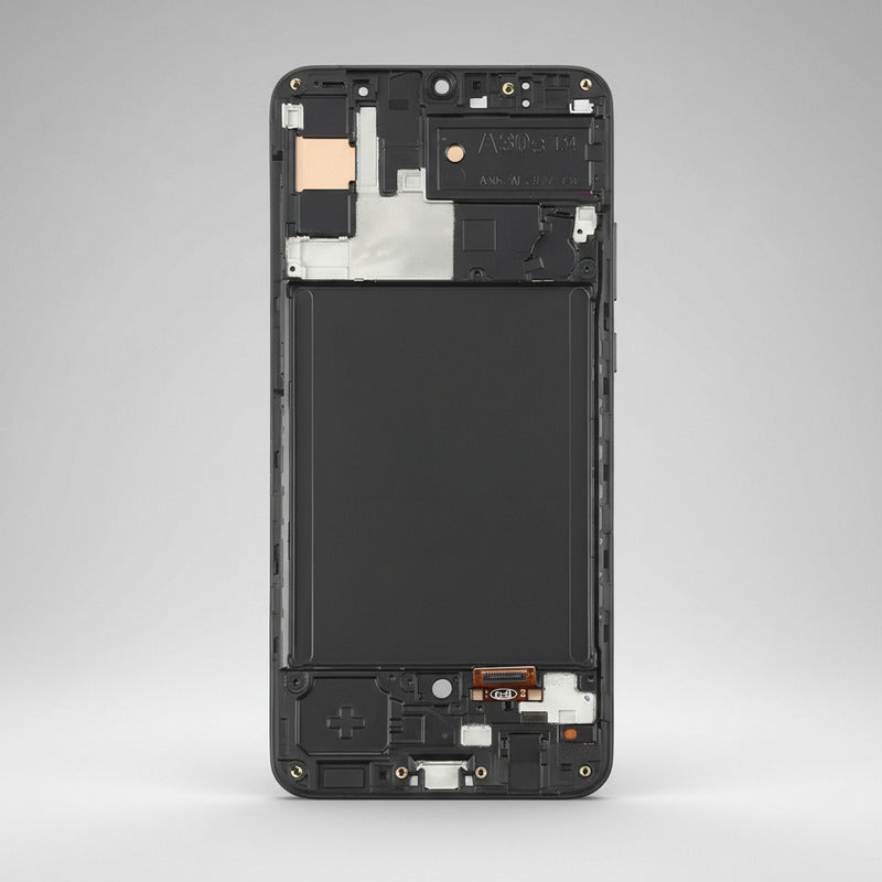 Pantalla Samsung A30 S Incell Marco A307  Calidad Premium Negro