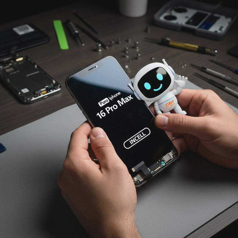 Pantalla Display Incell Para iPhone 16 Pro Max Calidad Hd Negro