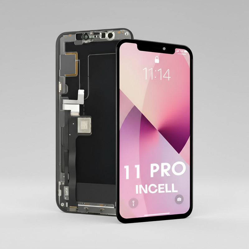 Pantalla iPhone 11 Pro Incell Premium Alta Calidad Ic Hd Negro