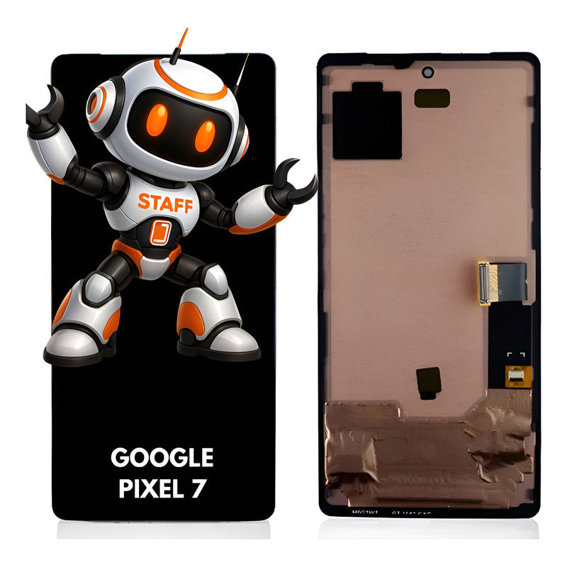 Pantalla Compatible Google Pixel 7 Alta Calidad Premium Negro