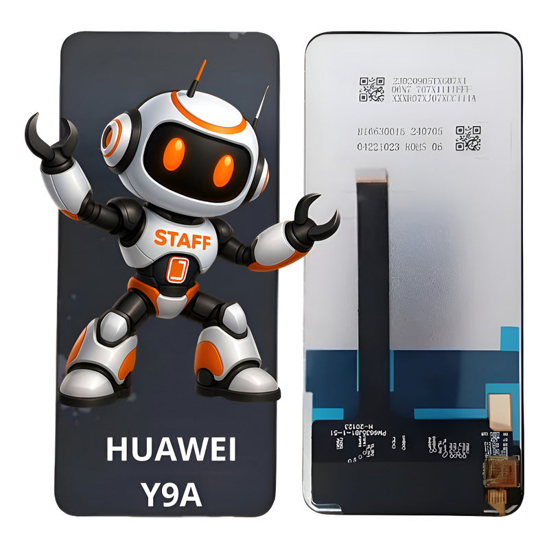 Pantalla Compatible Huawei Y9a /x10/  Alta Calidad Premium Negro