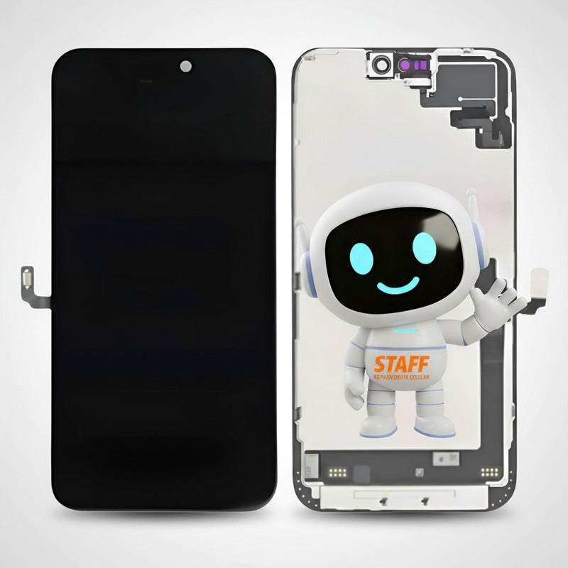 Pantalla Compatible Con iPhone 16 Plus Incell Kd Fhd Negro