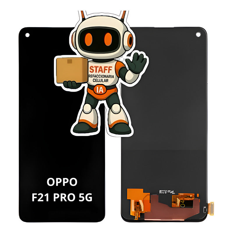 Pantalla Compatible Oppo F21 Pro 5g Oled  Calidad Premium Negro