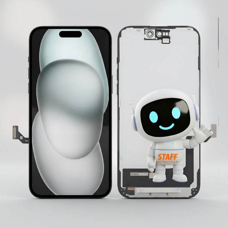 Pantalla Premium Para iPhone 15 Calidad Oled Dd Negro