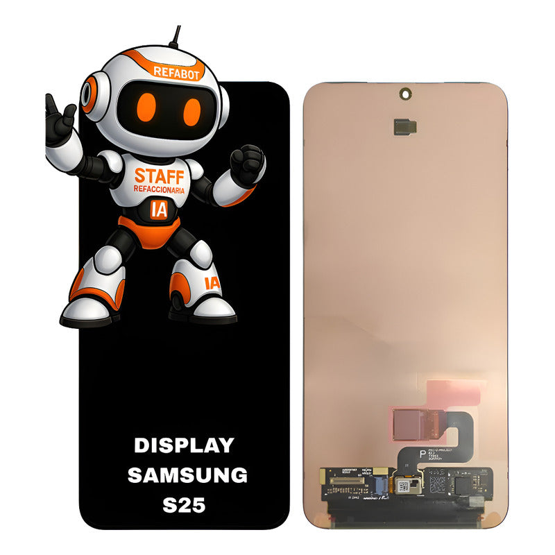 Pantalla Compatible Samsung S25 Premium Alta Calidad Negro