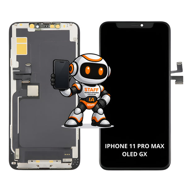 Pantalla iPhone 11 Pro Max Calidad Oled Gx Calidad  Premium Negro