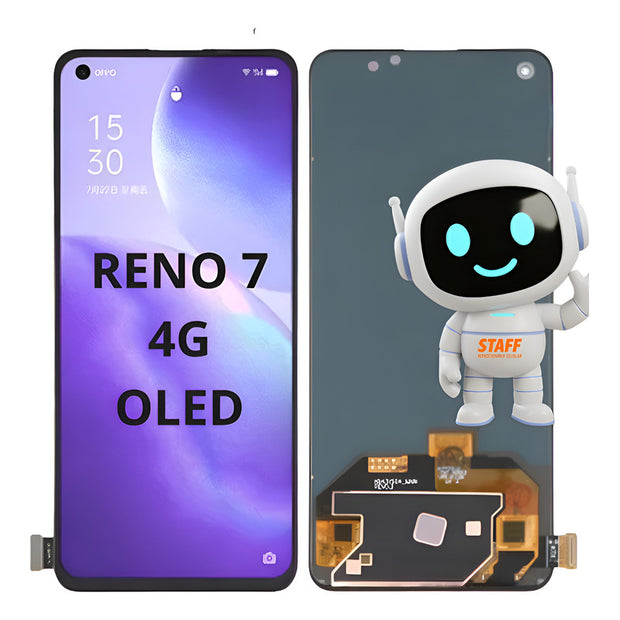 Pantalla Oppo Reno 7 4g Oled Premium Alta Calidad Negro