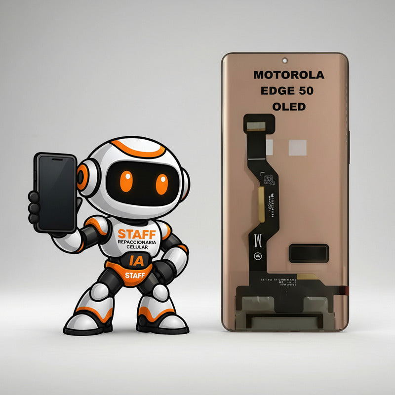 Pantalla  Motorola Edge 50 Oled Alta Calidad Premium Negro