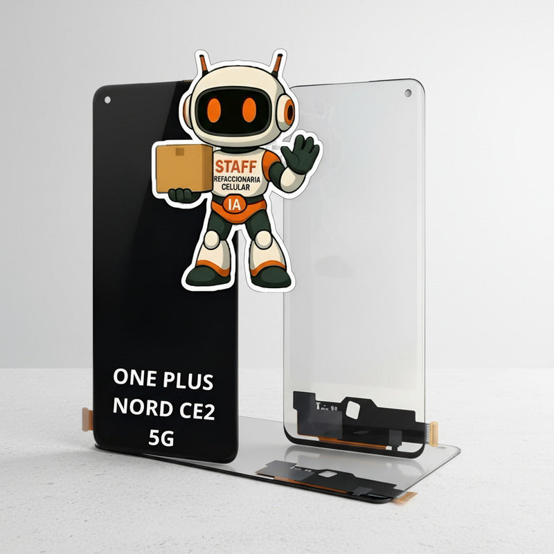 Pantalla One Plus Nord Ce2 5g Incell Calidad Premium Negro