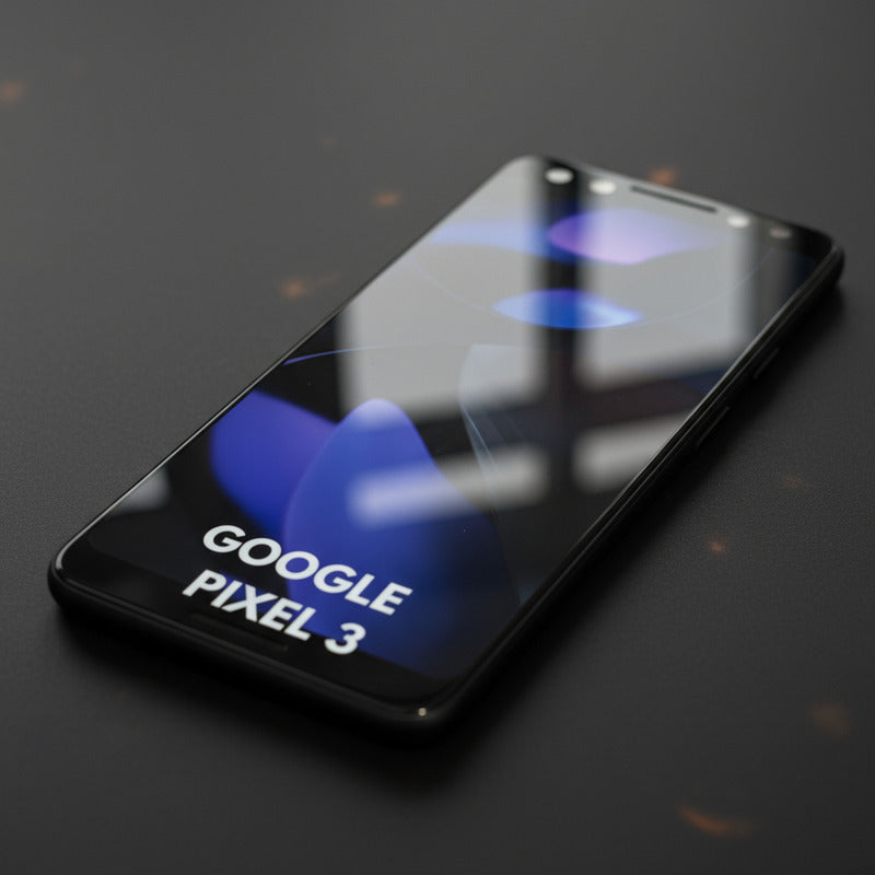 Pantalla Compatible Google Pixel 3 C Marco   Alta Calidad Negro
