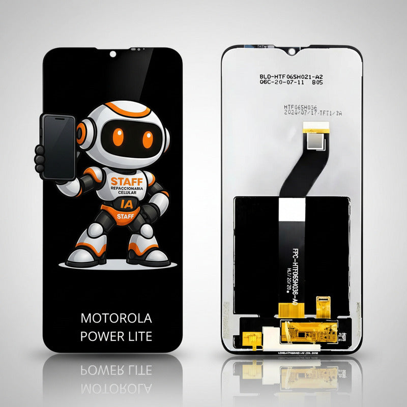 Pantalla Motorola G8 Power Lite Alta Calidad Premium Negro