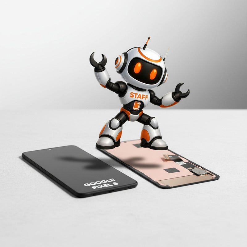 Pantalla Compatible Google Pixel 8 Alta Calidad Premium Negro