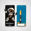Pantalla Compatible Motorola G71 Calidad Incell Negro