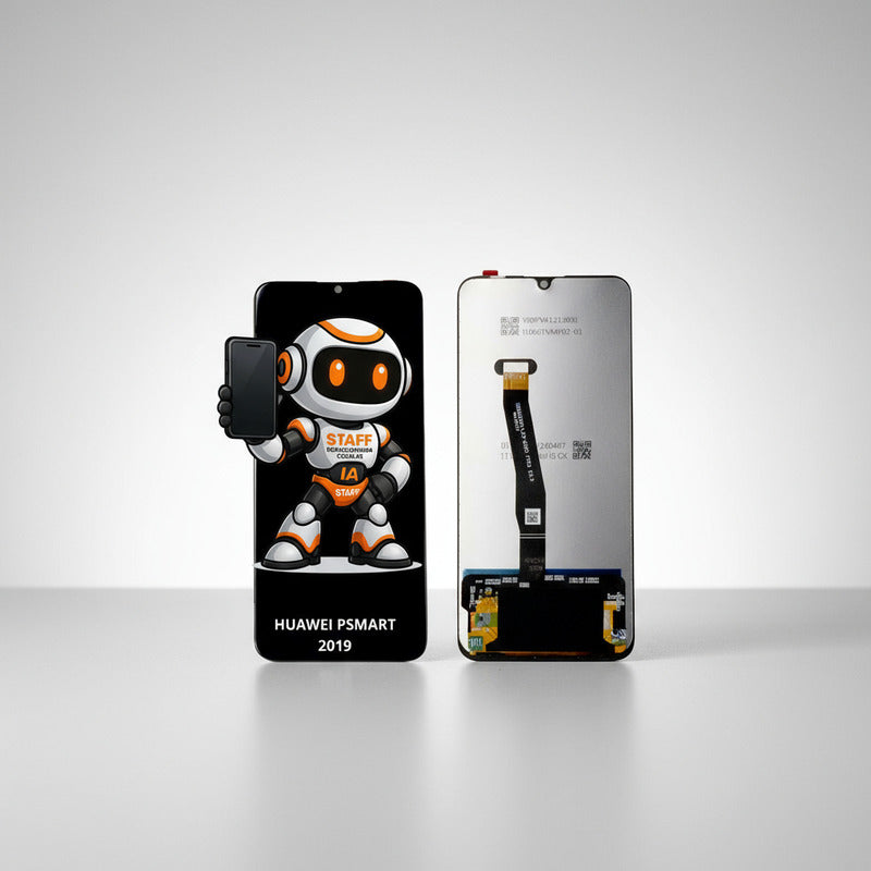 Pantalla Huawei Psmart 2019 Pot- Lx3 Calidad Premium Negro