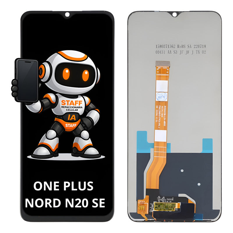 Pantalla Compatible One Plus Nord N20 Se Calidad Premium Negro