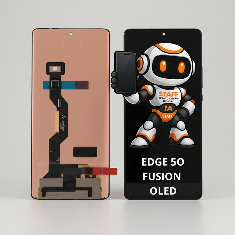 Pantalla  Motorola Edge 50 Fusion Oled Alta Calidad Premium Negro