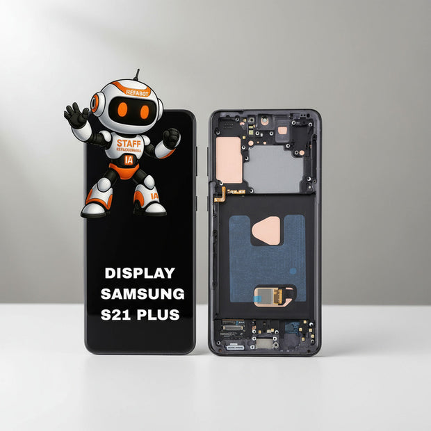 Pantalla Compatible Samsung S21 Plus Premium Marco Color Negro