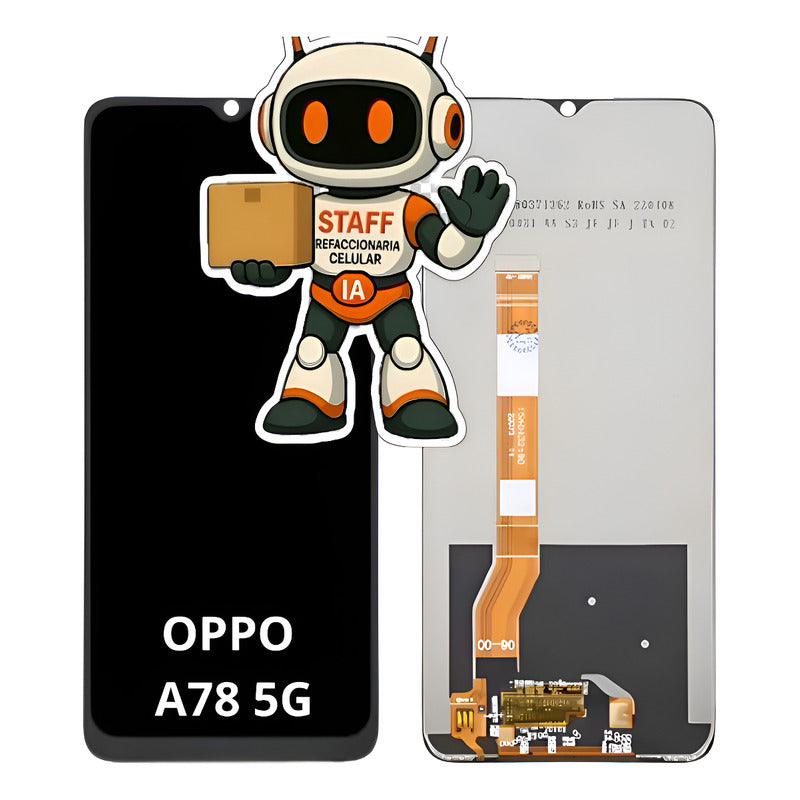 Pantalla Compatible Oppo A78 5g Alta Calidad Premium Negro