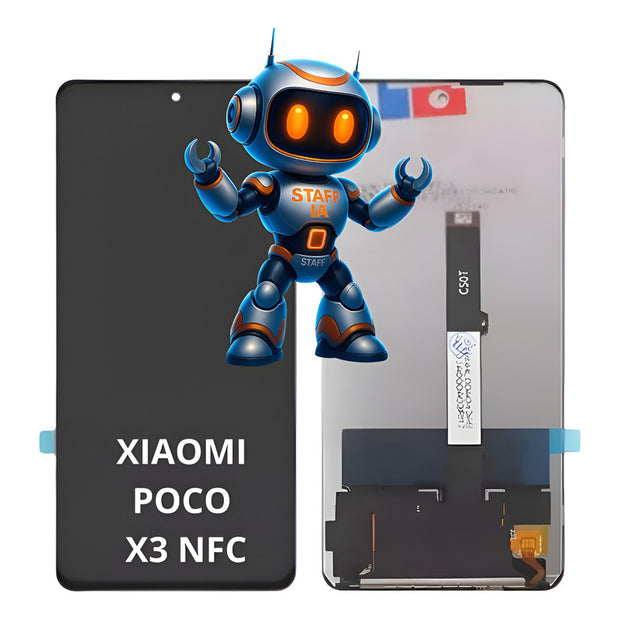 Pantalla  Compatible Xiaomi Poco X3 Nfc Alta Calidad Premium Negro