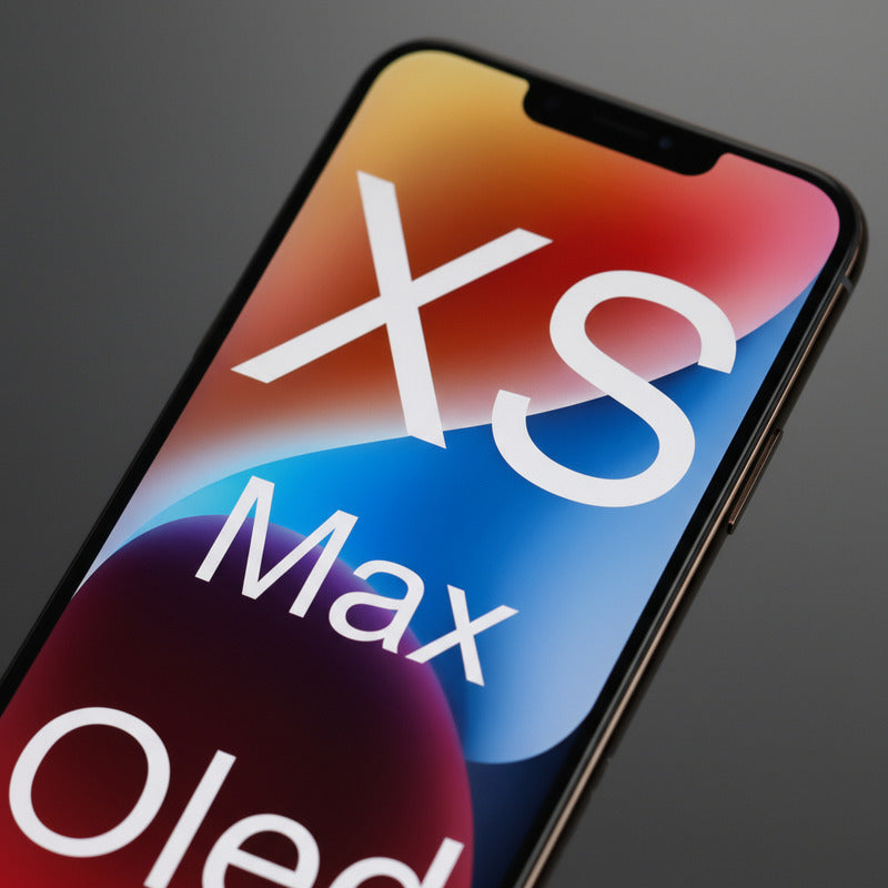 Pantalla Para iPhone XS Max Oled  Premium Alta Calidad  Hd Negro