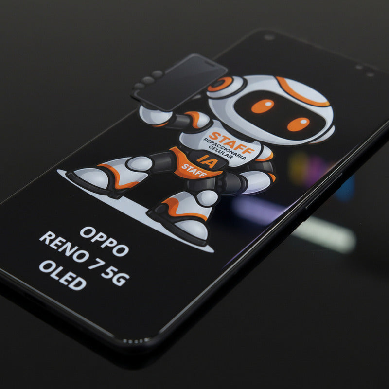 Pantalla Oppo Reno 7 5g Oled Cph2371 Alta Calidad Premium Negro