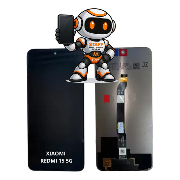 Pantalla Pantalla Staff Cedis Redmi 15 5g Negro