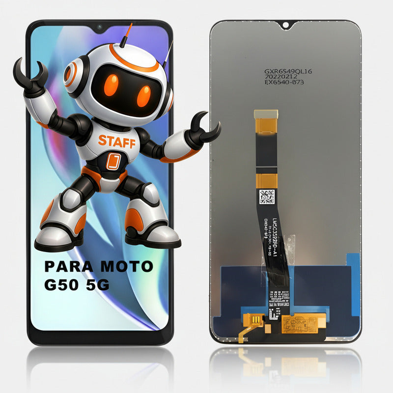 Pantalla Compatible Motorola G50 5g  Alta Calidad Premium Negro