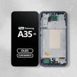 Pantalla Display Oled Premium Para Samsung A35 5g Con Marco Negro