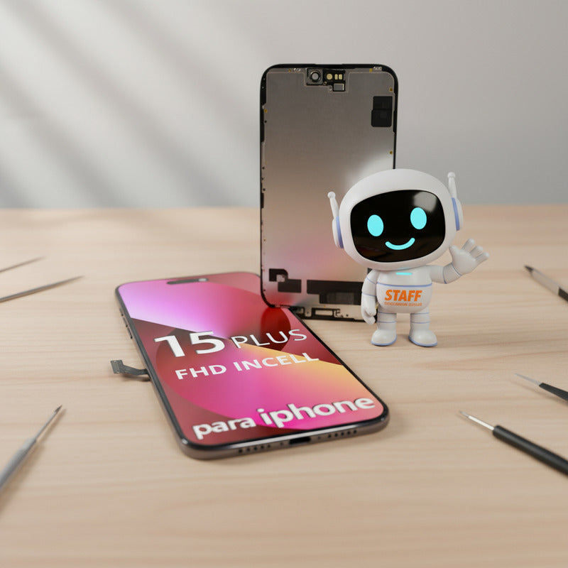 Pantalla Compatible Con iPhone 15 Plus Incell Hd Negro