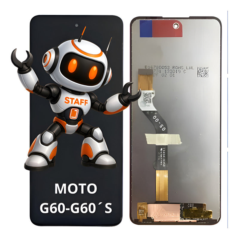 Pantalla Compatible Motorola G60 G60s Alta Calidad Premium Negro