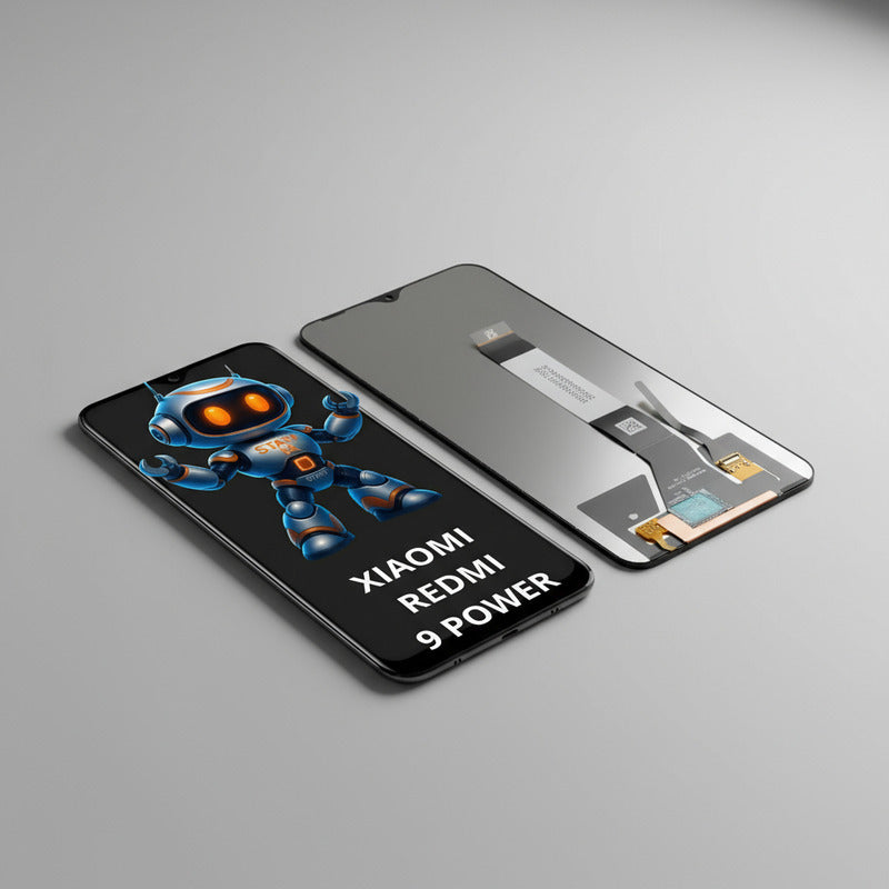 Pantalla  Compatible Xiaomi Redmi 9 Power  Calidad Premium Negro