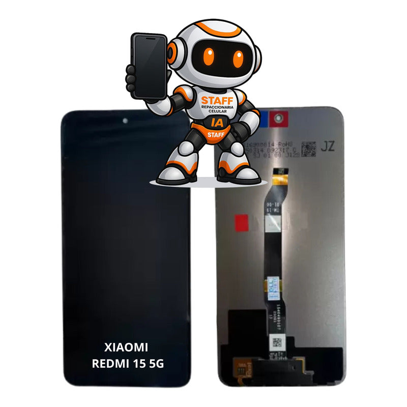 Pantalla Xiaomi Redmi 15 5g Alta Calidad Premium Negro