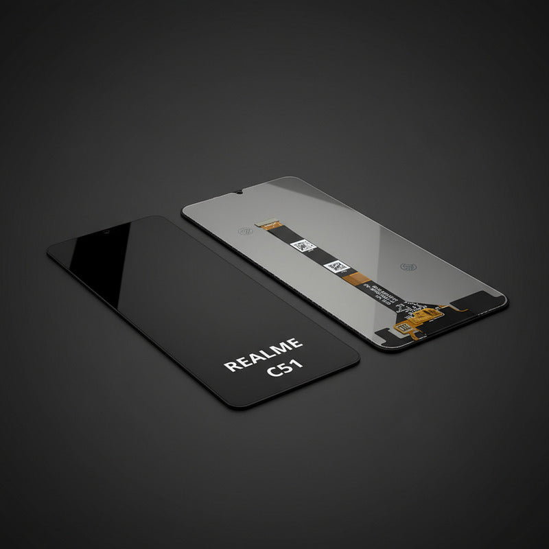 Pantalla Compatible Realme C51 Alta Calidad Premium Negro