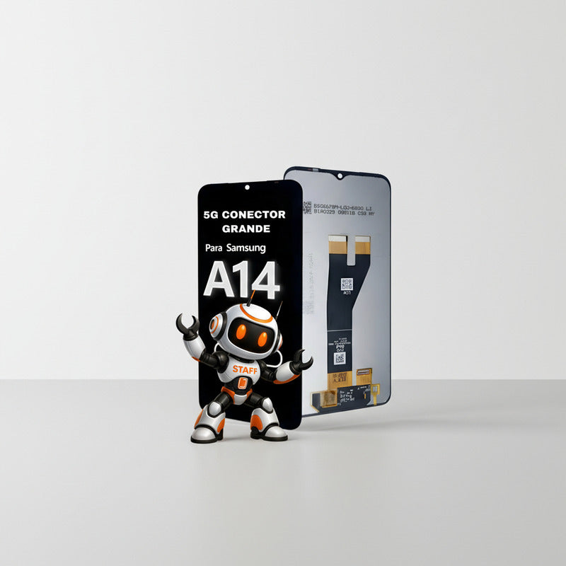 Pantalla Samsung A14 5g A146b Conector Gde Calidad Premium Negro