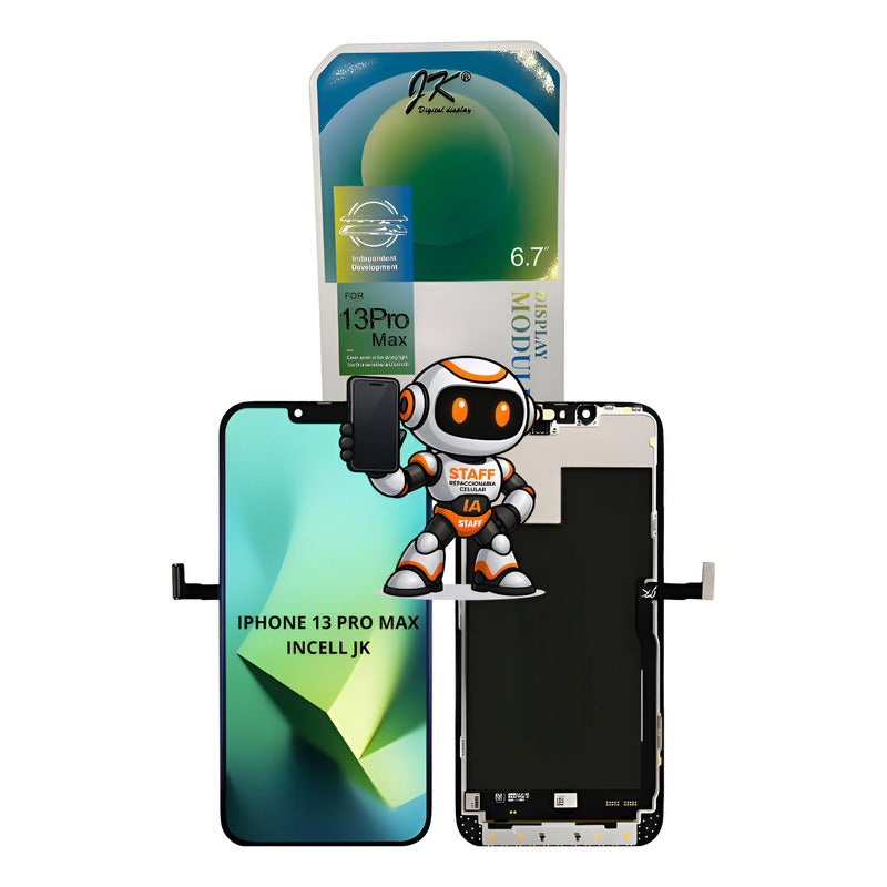 Pantalla iPhone 13 Pro Max Calidad Incell Jk Calidad Premium Negro