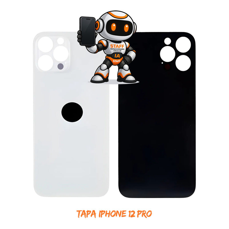 Tapa Trasera iPhone 12 Pro Blanca Alta Calidad Premium