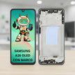 Pantalla Samsung A26 A266 Oled Con Marco Calidad Premium Negro