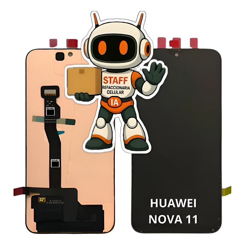Pantalla Compatible Huawei Nova 11 Oled Alta Calidad Premium Negro