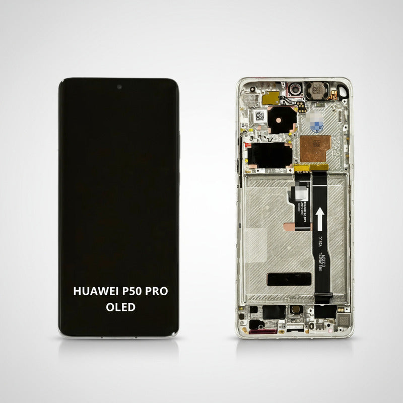 Pantalla Huawei P50 Pro Oled C Marco Jad-l09 Calidad Premium Negro