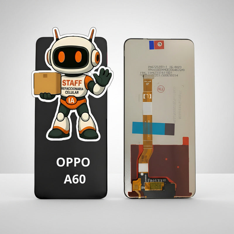 Pantalla Compatible Oppo A60 Alta Calidad Premium Negro