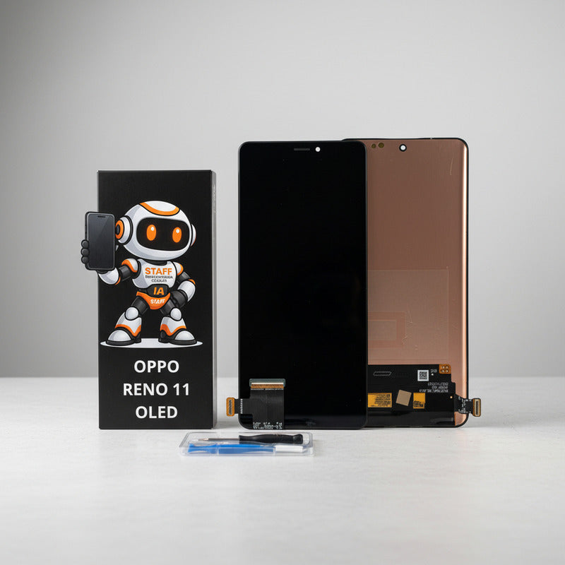 Pantalla Oppo Reno 11/ Reno 11 Pro 5g  Oled Curvo Premium Negro