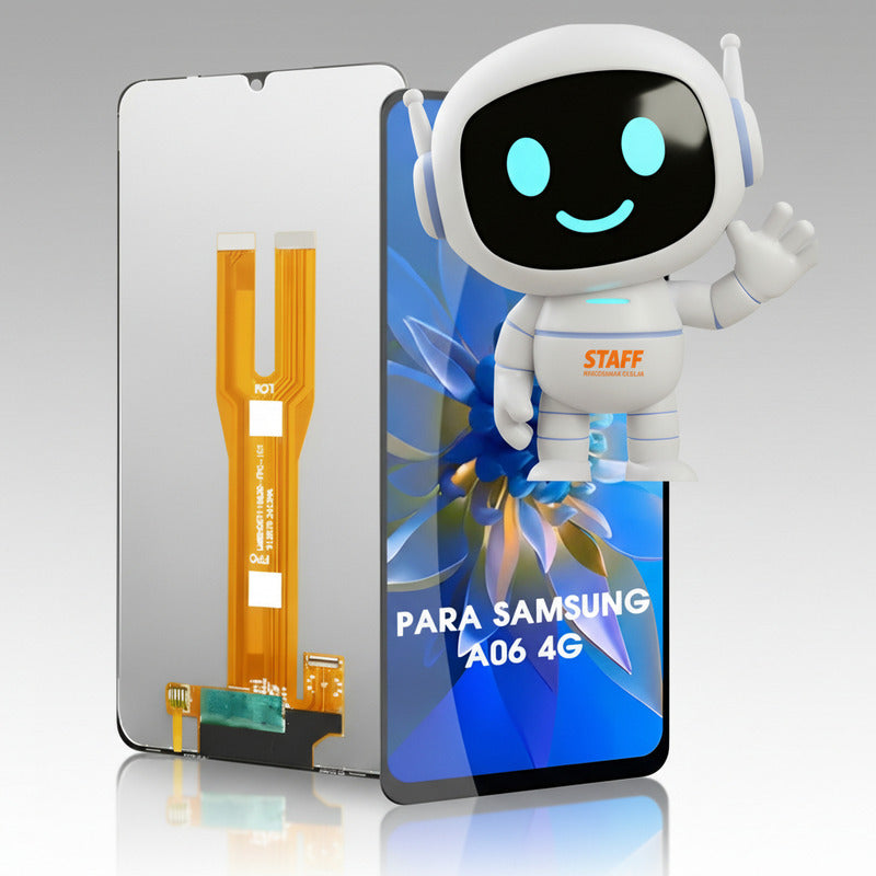 Pantalla Samsung  A06  Calidad Premium Negro