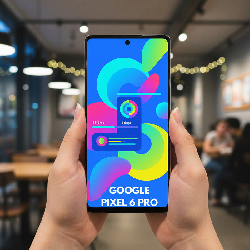 Pantalla Compatible Google Pixel 6 Pro Alta Calidad Premium Negro