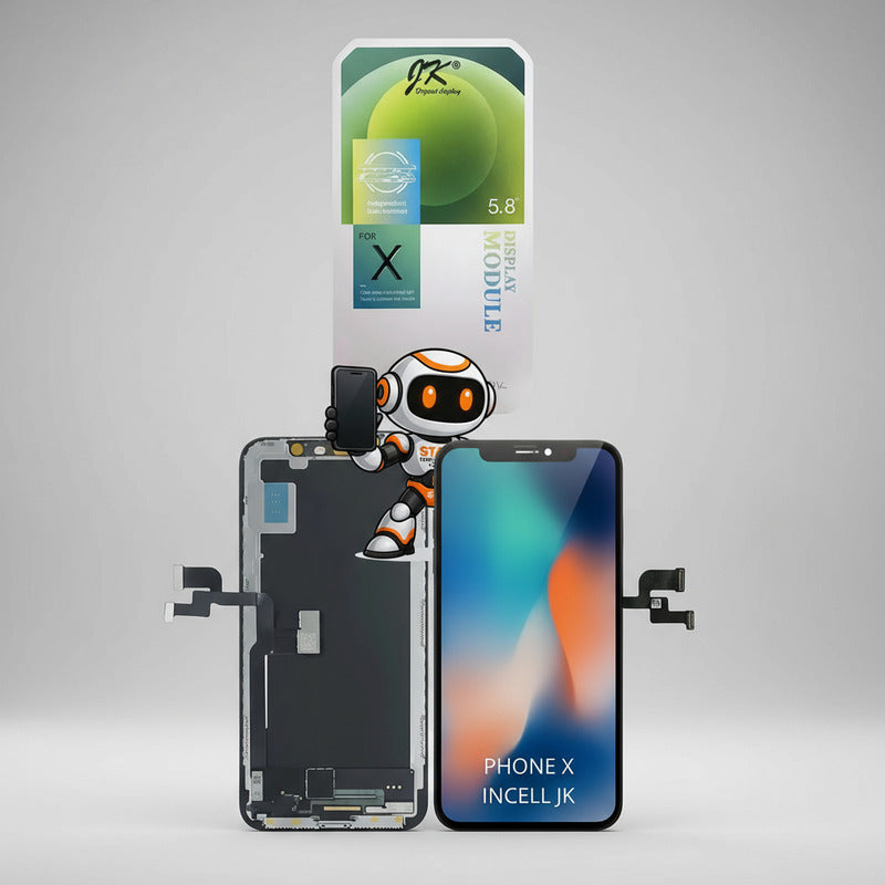 Pantalla iPhone X Incell Calidad Jk Alta Calidad Premium Negro